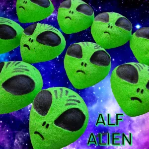 Alf the Alien Fizzy Bath Bomb VEGAN