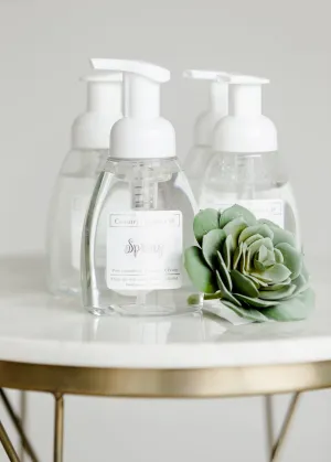 All Natural Foaming Spring Hand Soap