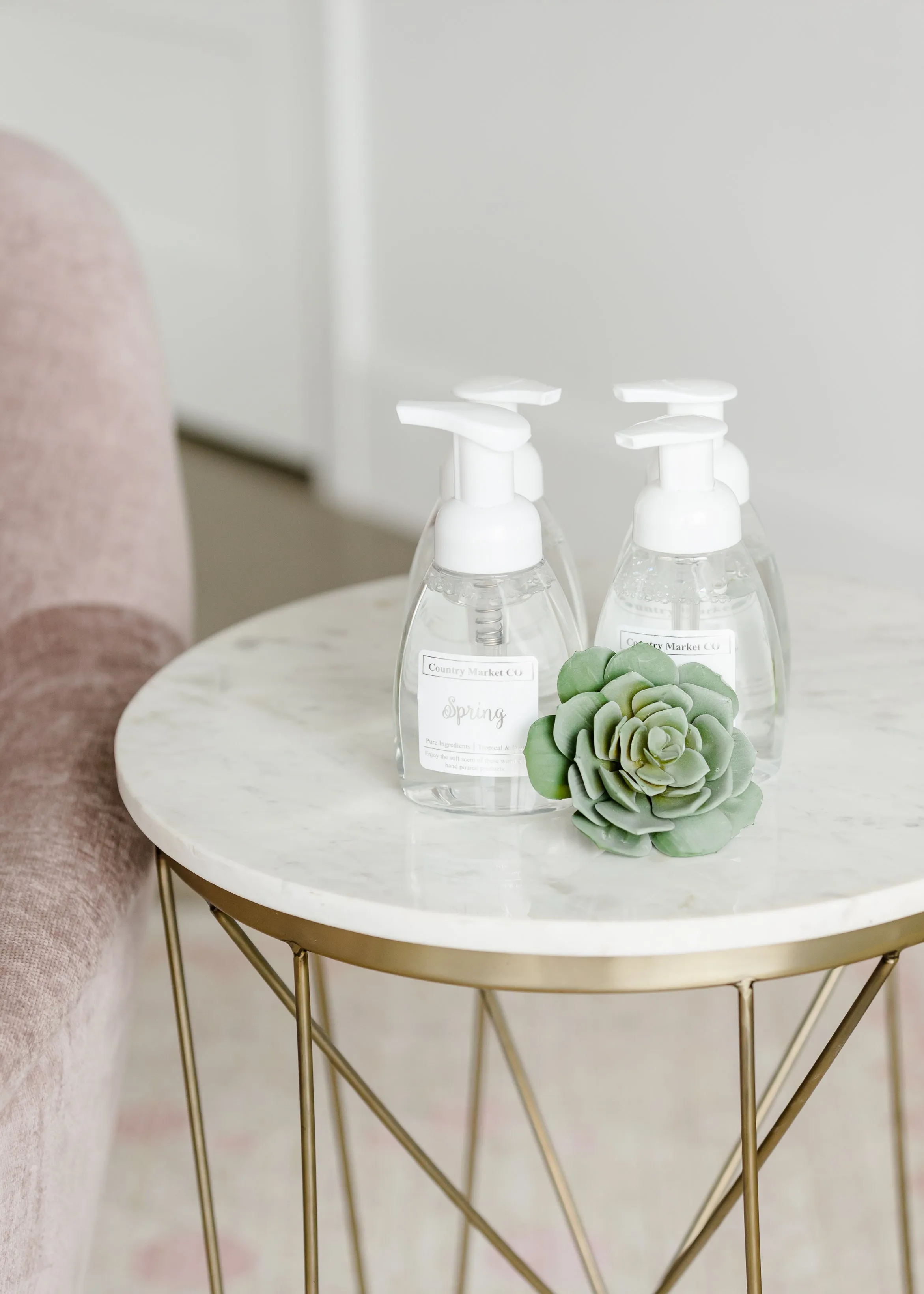 All Natural Foaming Spring Hand Soap