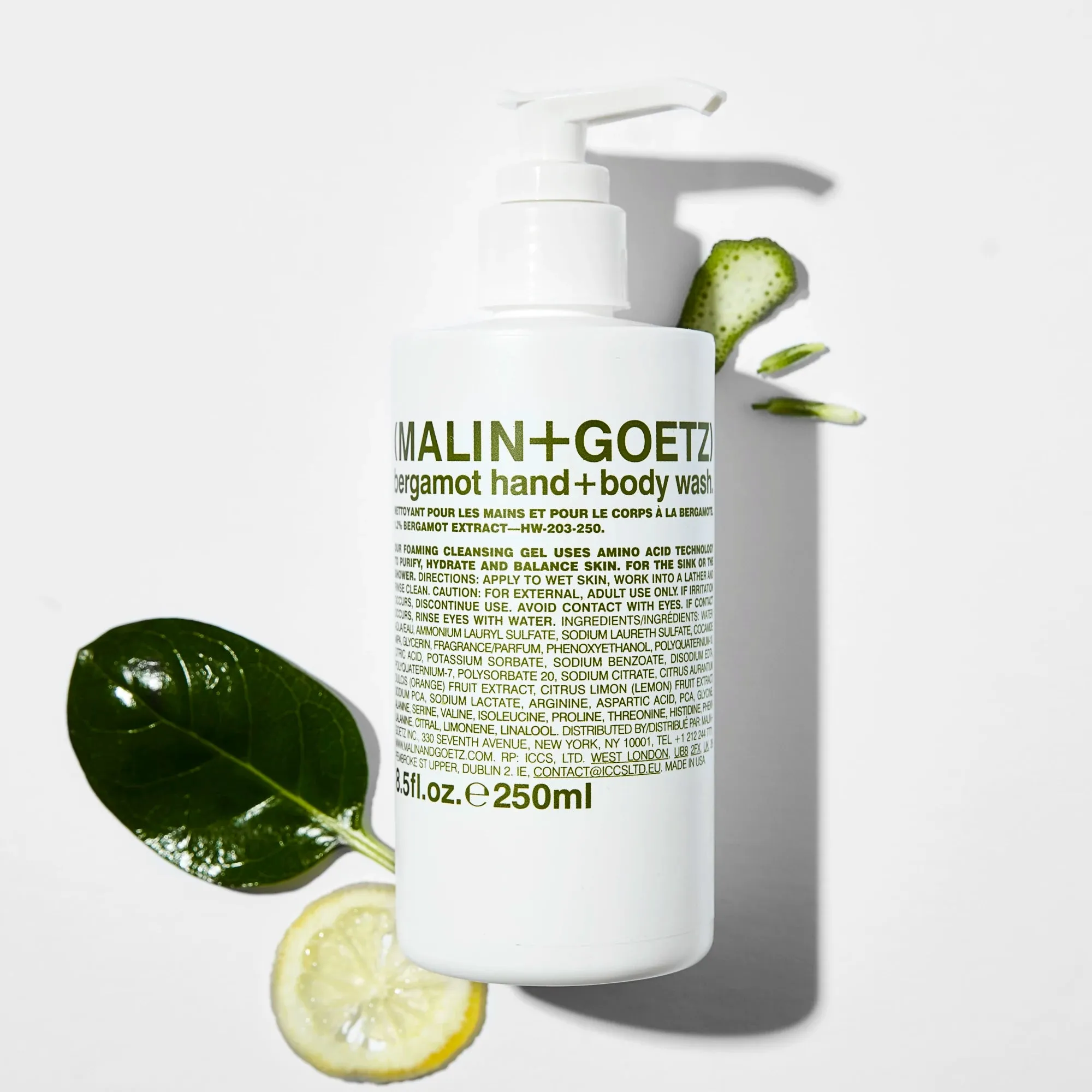 Bergamot Hand & Body Wash | Foaming Gel | by Malin Goetz