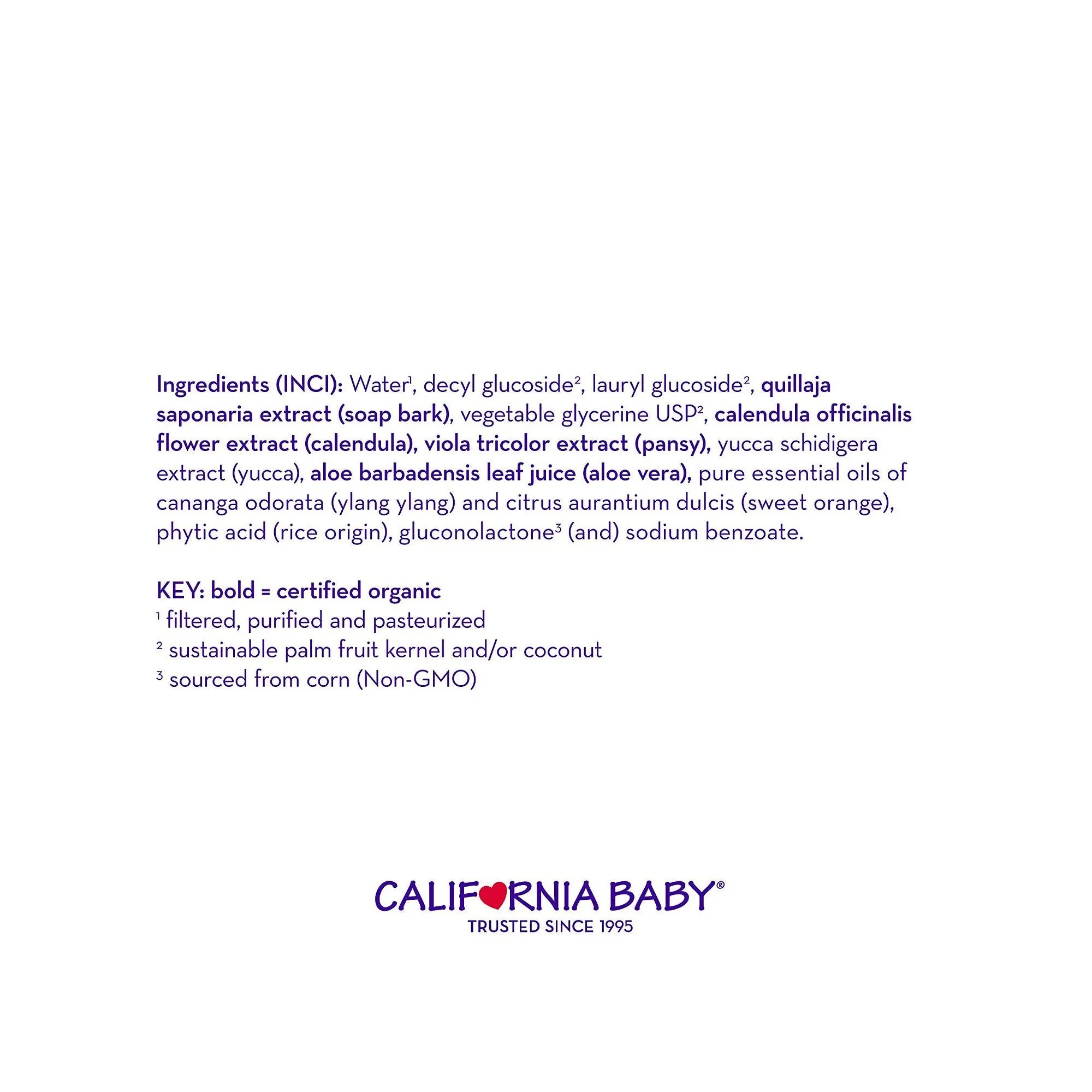 California Baby I LOVE YOU™ BUBBLE BATH