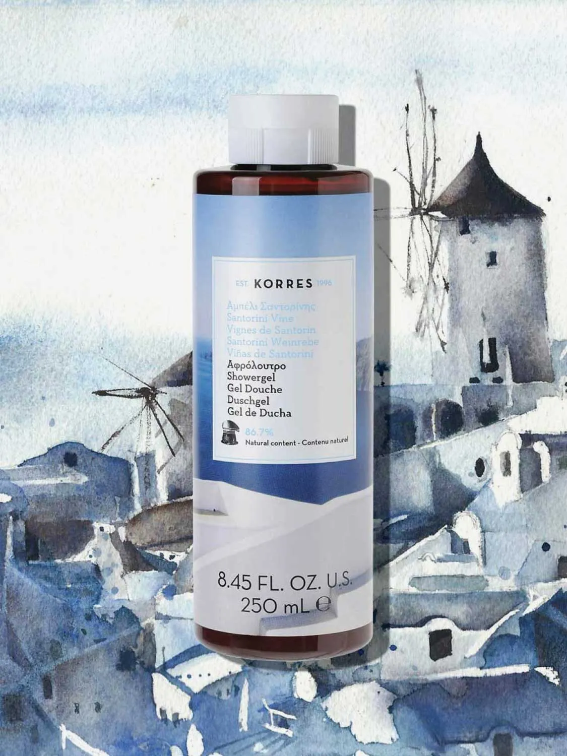 Korres Natural Santorini Vine Body Wash