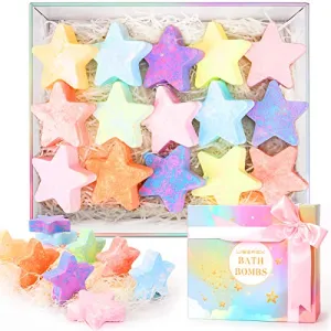 *Lightening Deal* 16 Pc Bath Bomb Gift Set Via Amazon