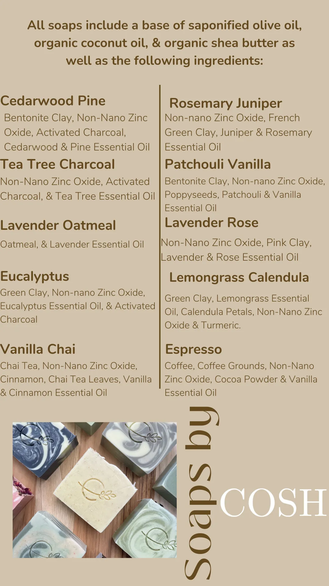 Natural Soap Bars