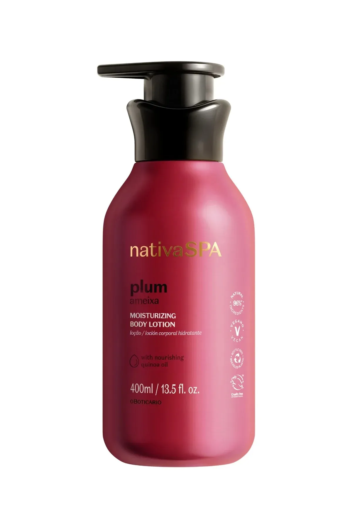 O boticario Nativa Spa Moisturizing Plum Refill