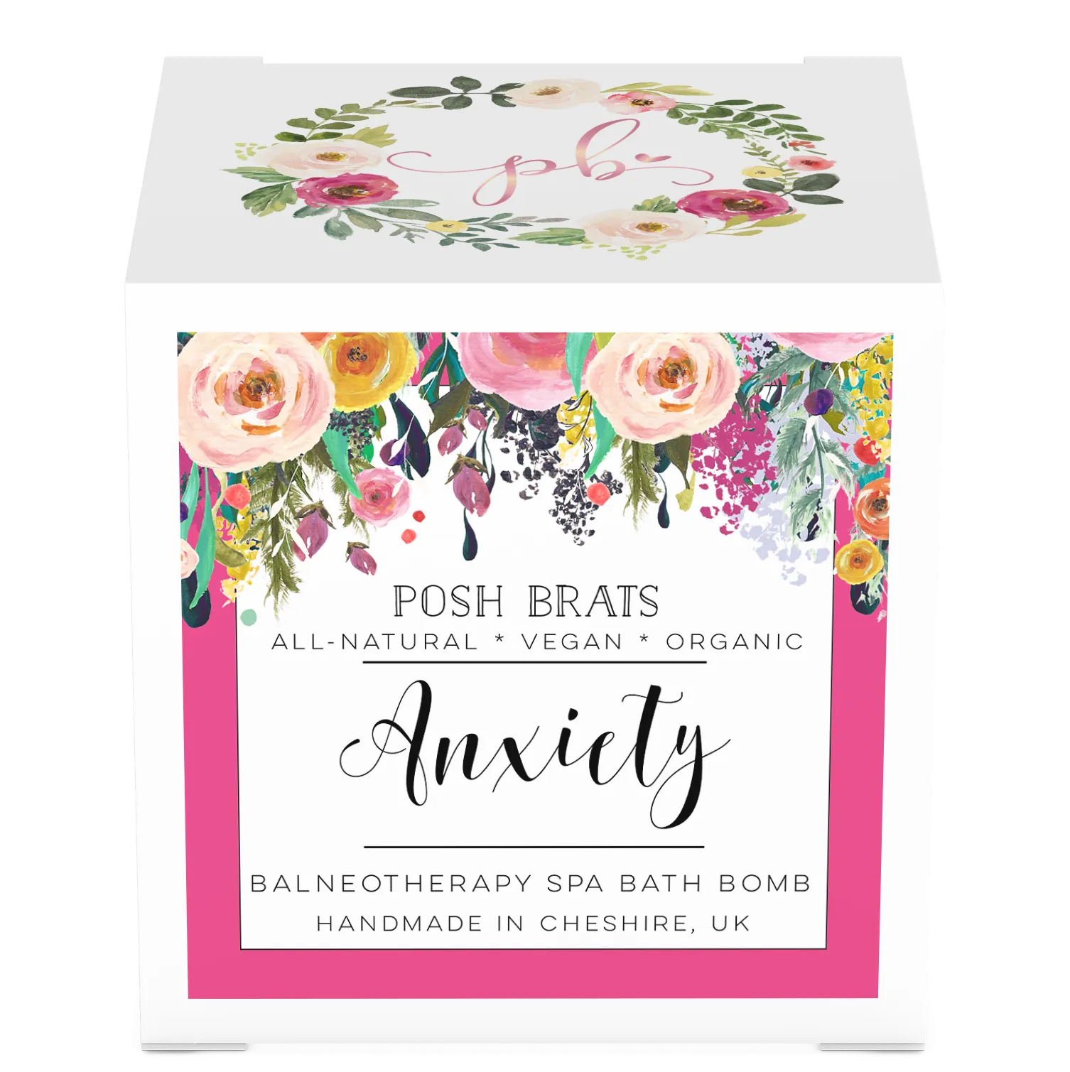 Posh Brats Aromatherapy Bath Bomb -Anxiety