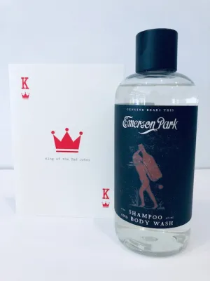 Shampoo and Body Wash Black Label