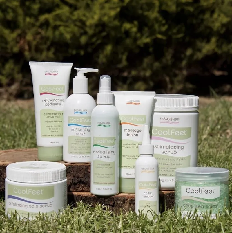 Softening Soak ~ Cool Feet ~ Natural Look