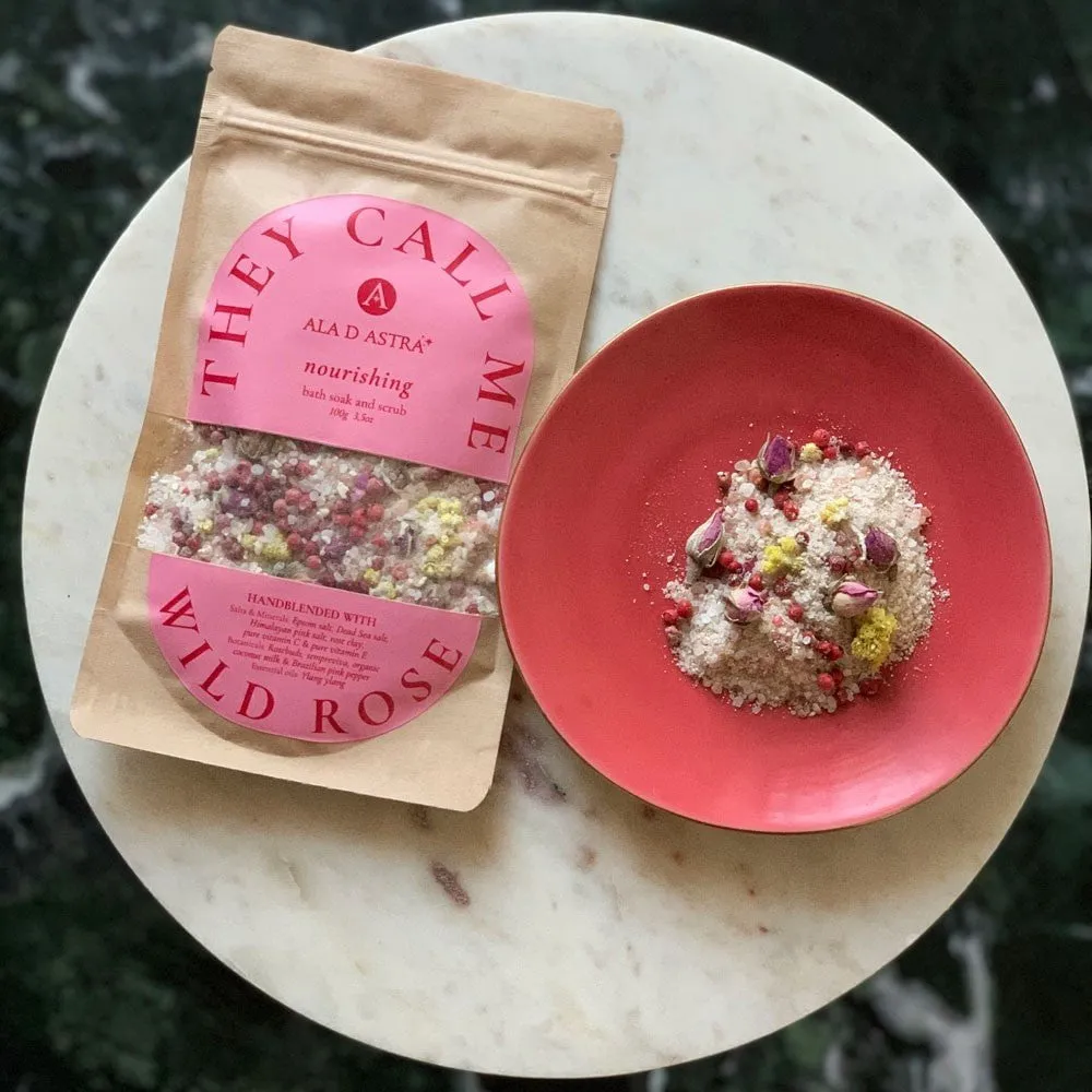 They Call Me Wild Rose Bath Soaks