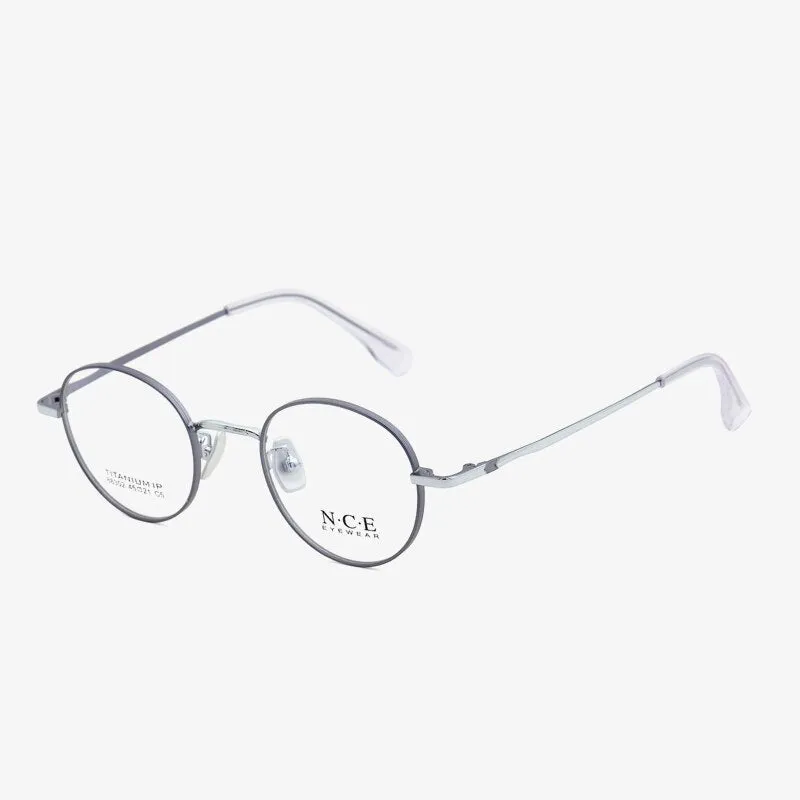 Zirosat Unisex Eyeglasses Frame Pure Titanium 88302