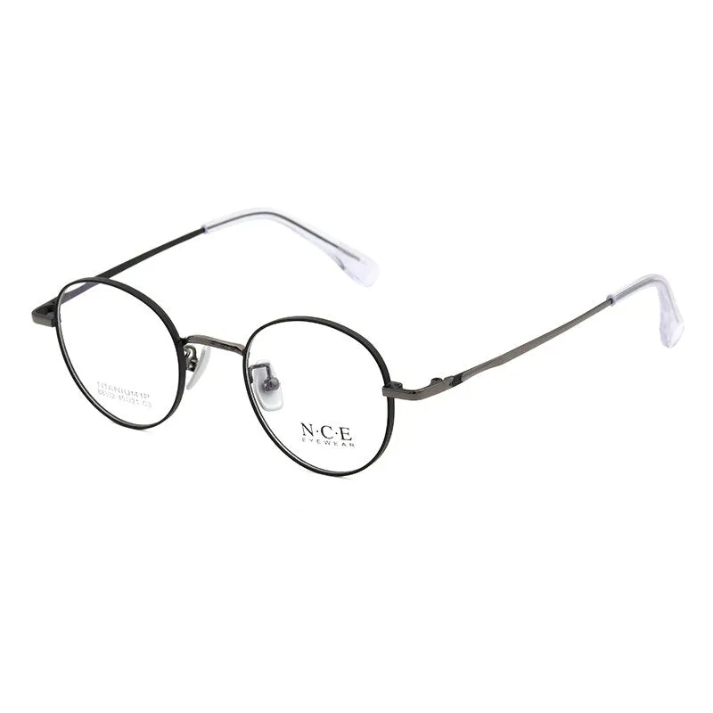 Zirosat Unisex Eyeglasses Frame Pure Titanium 88302